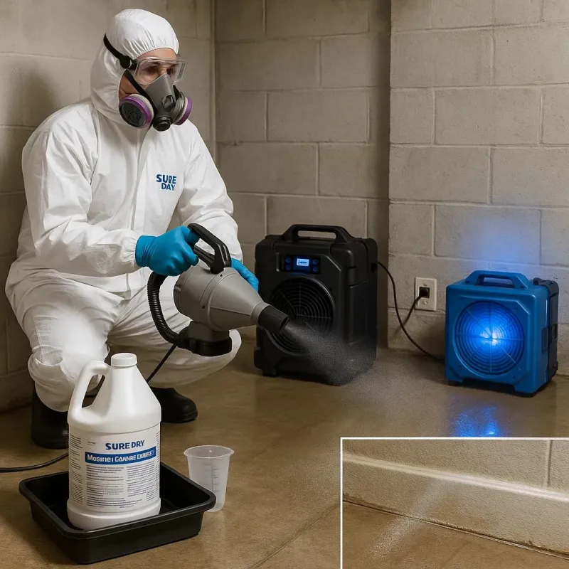 Sanitization and Odor Removal process in Bedford, PA