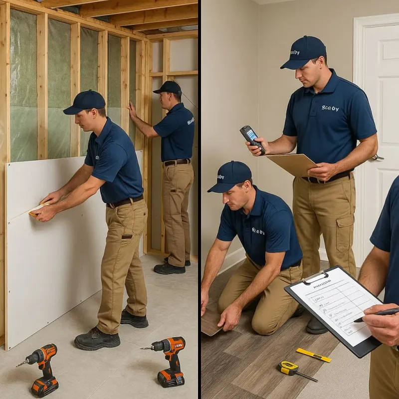 Repairs and Reconstruction process in Bedford, PA