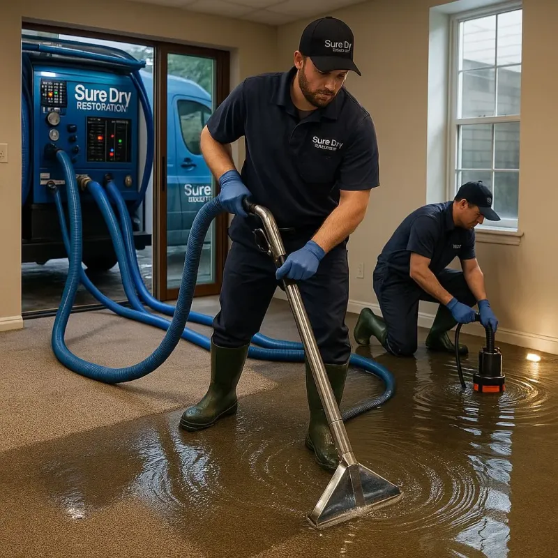 Water Extraction and Removal process in Bedford, PA